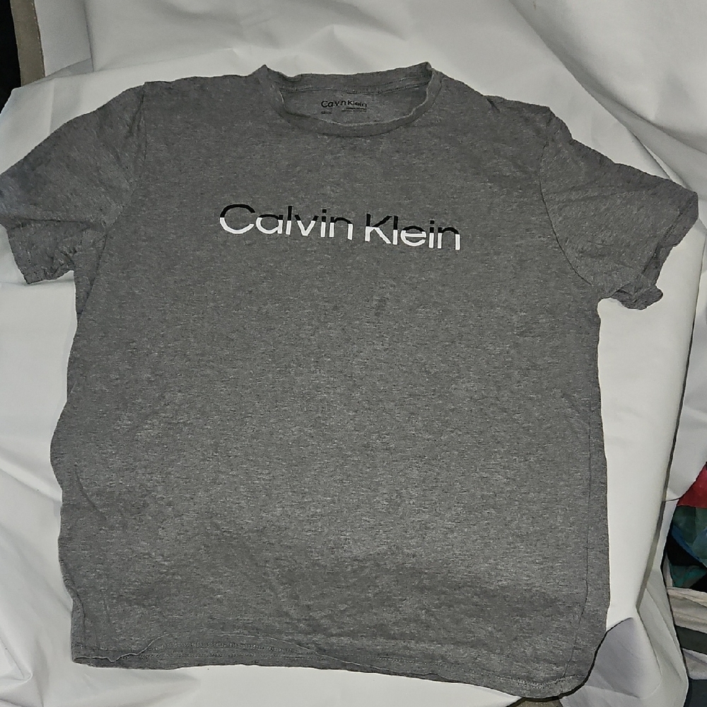 Calvin Klein Gray Short Sleeve Tee